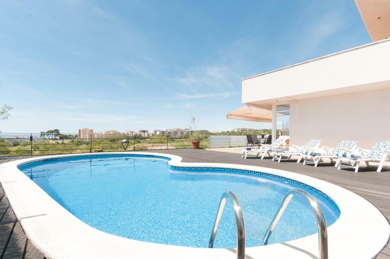 Villa Med Sitges Bagian luar foto